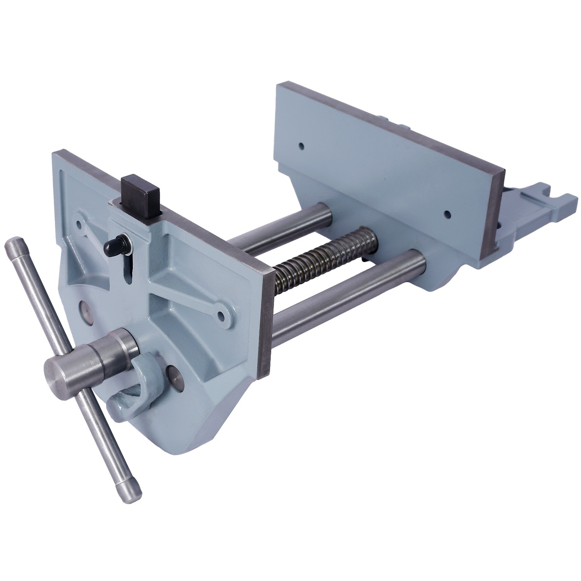 BlackTeck Heavy-Duty Cast Iron Woodworking Vise — 9in., Rapid Action, Gray, Model# N2-194601
